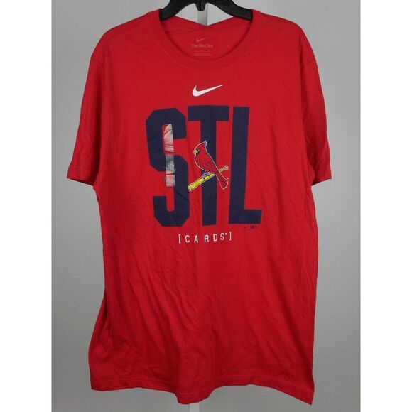 Nike Men's St. Louis Cardinals '24-'25 Scoreboard Short Sleeve Tee L - Picture 2 of 10